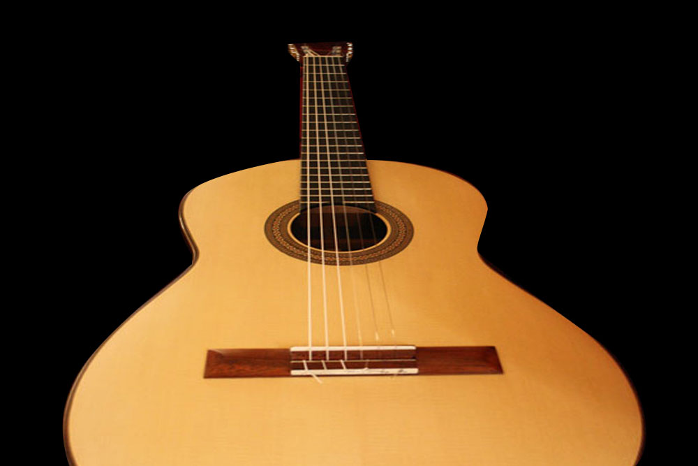 Classical coustic Australian guitar traditional style hand made by Dan Kellaway