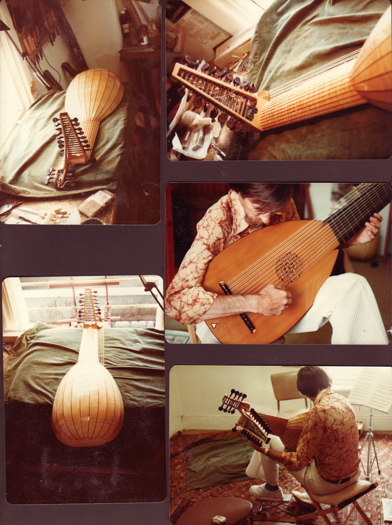 arc4 Baroque Lute by Dan Kellaway