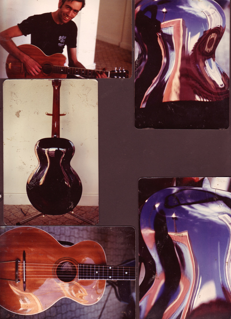 arc9 1910 Gibson restored by Dan Kellaway in 1980